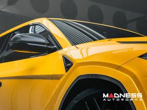 Lamborghini Urus Mirror Covers - Visual Carbon Fiber - Urban Automotive