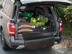 Toyota 4Runner Cargo Liner w/ Bumper Protector - Rear - WeatherTech - Black - 7 Passenger 2025+ Toyota 4Runner Cargo Liner w/ Bumper Protector - Rear - WeatherTech - Black - 7 Passenger 2025+