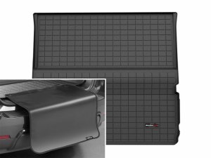 Ford Expedition Cargo Liner with Bumper Protector - WeatherTech - Black - `25-`26 Ford Expedition Cargo Liner with Bumper Protector - WeatherTech - Black - `25-`26