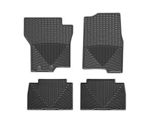 Subaru Forester Floor Mats - Front + Rear - WeatherTech - All-Weather Rubber - Black - 2026+