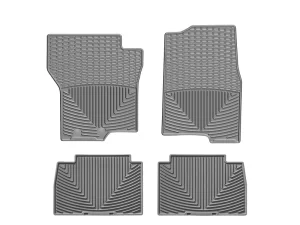Subaru Forester Floor Mats - Front + Rear - WeatherTech - All-Weather Rubber - Gray - 2026+