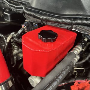 Dodge Ram 3500 Brake Master Cylinder Cover - Wehrli - Custom Powder Coated Fabricated Aluminum - Kiwi Green - `06-`24