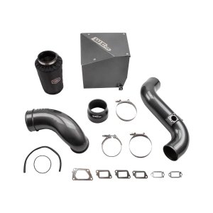 Chevrolet Silverado Duramax Performance Air Intake - Wehrli - Stage 2 w/ Air Box - CAT Yellow - `11-`16 Chevrolet Silverado Duramax Performance Air Intake - Wehrli - Stage 2 w/ Air Box - CAT Yellow - `11-`16