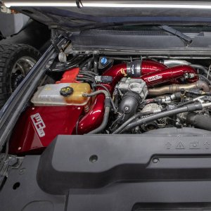 Chevrolet Silverado Duramax Performance Air Intake - Wehrli - Stage 2 w/ Air Box - CAT Yellow - `11-`16 Chevrolet Silverado Duramax Performance Air Intake - Wehrli - Stage 2 w/ Air Box - CAT Yellow - `11-`16