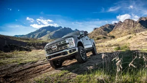 Ford F250 Ride Height Sensor Relocation Bracket Kit - Zone Offroad - `23-`26