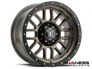 Ford Bronco Custom Wheels (1) - Alpha - Bronze - 17 X 8.5 / 6 x 5.5 / 0 / 4.75" - Icon 