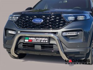 Ford Explorer Bumper Guard - Front - EC Super Bar Bumper Protector by Misutonida - Black