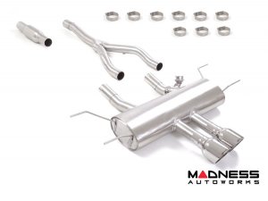 Jaguar F-TYPE Performance Exhaust System - Ragazzon - 2.0L Turbo - Vacuum Valve Design - Resonated - Center Exit - Dual Tip Jaguar F-TYPE Performance Exhaust System - Ragazzon - 2.0L Turbo - Vacuum Valve Design - Resonated - Center Exit - Dual Tip