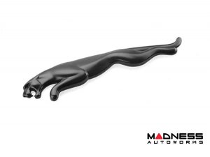 Jaguar Custom Emblem - Leaping Jaguar - Satin Black Finish Jaguar Custom Emblem - Leaping Jaguar - Satin Black Finish