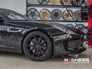 Jaguar F-TYPE Custom Wheels - HF-3 by Vossen - Satin Black Jaguar F-TYPE Custom Wheels - HF-3 by Vossen - Satin Black