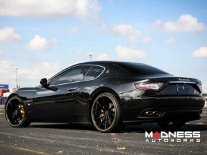 Maserati GranTurismo Custom Wheels - VPS-305T by Vossen -  Black / Yellow