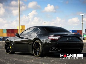 Maserati GranTurismo Custom Wheels - VPS-305T by Vossen -  Black / Yellow