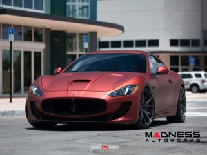 Maserati GranTurismo Custom Wheels - VPS-306 by Vossen - Matte Gunmetal Maserati GranTurismo Custom Wheels - VPS-306 by Vossen - Matte Gunmetal