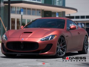 Maserati GranTurismo Custom Wheels - VPS-306 by Vossen - Matte Gunmetal Maserati GranTurismo Custom Wheels - VPS-306 by Vossen - Matte Gunmetal