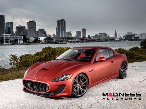 Maserati GranTurismo Custom Wheels - VPS-306 by Vossen - Matte Gunmetal Maserati GranTurismo Custom Wheels - VPS-306 by Vossen - Matte Gunmetal