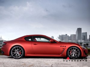 Maserati GranTurismo Custom Wheels - VPS-306 by Vossen - Matte Gunmetal Maserati GranTurismo Custom Wheels - VPS-306 by Vossen - Matte Gunmetal