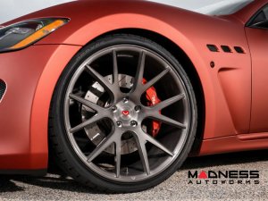 Maserati GranTurismo Custom Wheels - VPS-306 by Vossen - Matte Gunmetal Maserati GranTurismo Custom Wheels - VPS-306 by Vossen - Matte Gunmetal