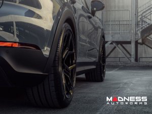 Porsche Cayenne Custom Wheels - Evo-3 by Vossen - Gloss Black Porsche Cayenne Custom Wheels - Evo-3 by Vossen - Gloss Black