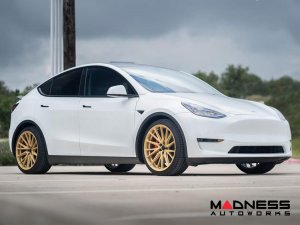 Tesla Model Y Custom Wheels - HF4T by Vossen