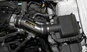Ford Mustang Performance Air Intake - AEM Induction - AEM 22-686C - Gunmetal gray - `11-`14