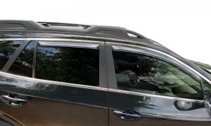 Subaru Outback Wind Deflectors - AVS - In-Channel - Dark Smoke - `20-`22