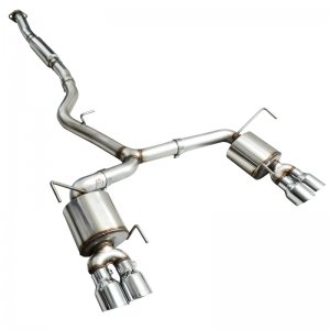 Subaru WRX Performance Exhaust - Rear - AWE Tuning - Cat-Back Touring - Chrome Silver - 2015