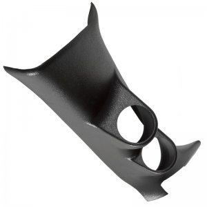 Dodge Challenger Gauge Pod - AutoMeter - 2-1/16in Dual Pillar - Black - `08-`13