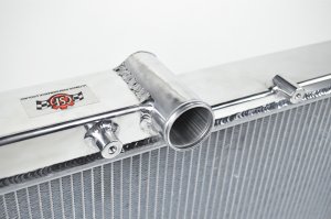 Subaru WRX Radiator - CSF - 2-Row with Built-In Oil Cooler - `08-`15