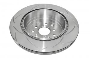 Subaru WRX Brake Rotor (1) - Rear - DBA - Slotted Street Series - `02-`09