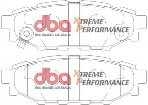 Subaru WRX Brake Pads - Rear - DBA - XP650 - 2008