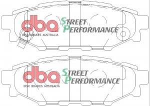 Subaru WRX Brake Pads - Rear - DBA - SP500 - 2008