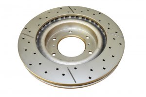Subaru BRZ Brake Rotors (2) - Rear - DBA - Street Slot&Drill - 2012