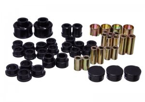 Subaru Legacy Control Arm Bushing Set - Rear - Energy Suspension - Hyper-Flex - Black - `05-`09