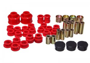 Subaru Legacy Control Arm Bushing Set - Rear - Energy Suspension - Red - `05-`09