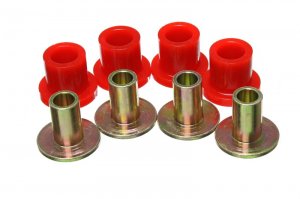 Toyota Tacoma Steering Rack Bushing - Energy Suspension - Performance Polyurethane - Red - `05-`13