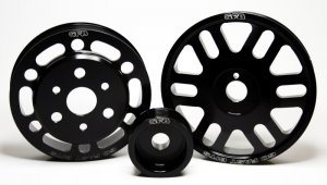 Subaru BRZ Pulley Kit - Go Fast Bits - Lightweight Non-Underdrive - 2013