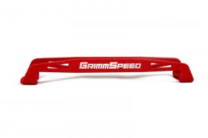 Subaru WRX Battery Tie Down - GrimmSpeed - Lightweight - Red - `08-`18