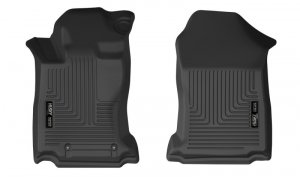 Subaru Outback Floor Mats - Front - Husky Liners - X-act Contour Series - Black - 2020