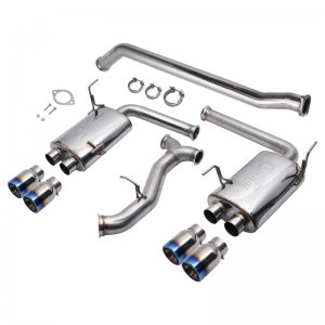 Subaru WRX Performance Exhaust - Injen - Cat Back - Burnt Titanium - `15-`21