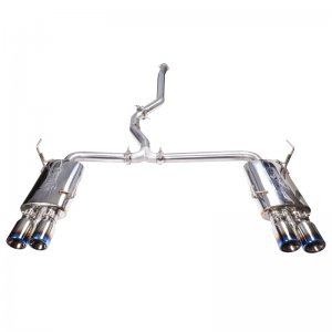 Subaru WRX Performance Exhaust - Injen - Cat Back - Burnt Titanium - `15-`21