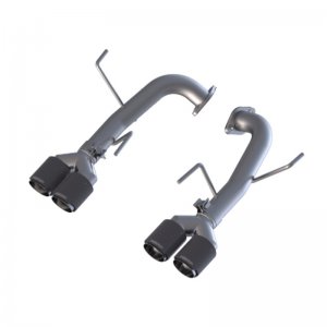 Subaru WRX Performance Exhaust - Rear - MBRP - Axle Back, Dual Split Rear Exit, Carbon Fiber Tips, T304 Stainless Steel - `15-`19