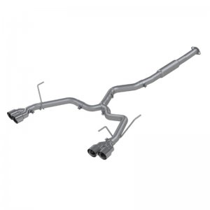 Subaru WRX Performance Exhaust - Dual Split Rear Exit - MBRP - Armor Pro Cat Back, T304 Stainless Steel, Race Version - `15-`19