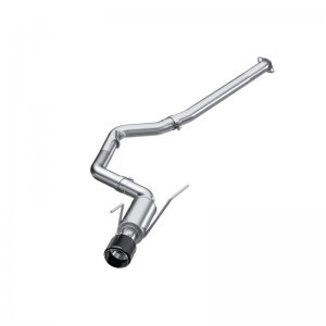 Subaru WRX Performance Exhaust - Single Rear Exit - MBRP - Armor Pro Cat Back - Carbon Fiber - `15-`21