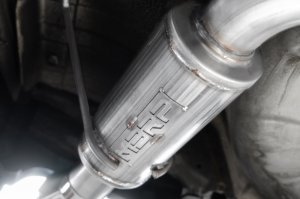 Subaru WRX Performance Exhaust - Single Rear Exit - MBRP - Armor Pro Cat Back - Carbon Fiber - `15-`21