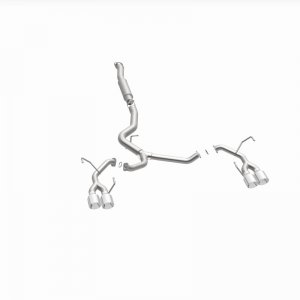 Subaru WRX Performance Exhaust - Rear - Magnaflow - Competition Series Cat-Back - Polished - `11-`18