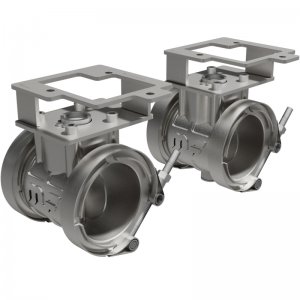 Ford Mustang Performance Exhaust - Magnaflow - Integrated V-Band Flanges - `18-`22