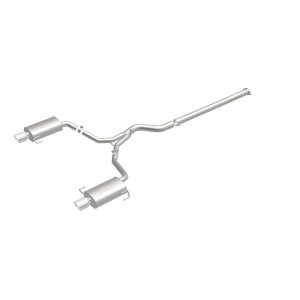 Subaru Legacy Performance Exhaust - Dual Split Rear Exit - Magnaflow - Street Series Cat-Back - `05-`09