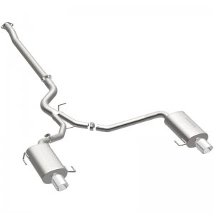 Subaru Legacy Performance Exhaust - Dual Split Rear Exit - Magnaflow - Street Series Cat-Back - `05-`09