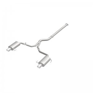 Subaru Legacy Performance Exhaust - Dual Split Rear Exit - Magnaflow - Street Series Cat-Back - `05-`09