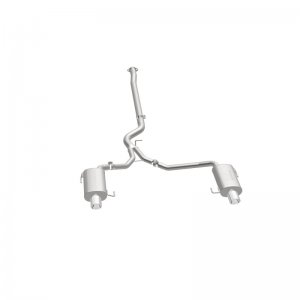 Subaru Legacy Performance Exhaust - Dual Split Rear Exit - Magnaflow - Street Series Cat-Back - `05-`09